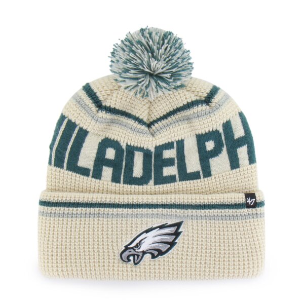 47 Brand NFL Beanie Quattrle 47 Cuff Knit Philadelphia Eagles Natural