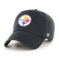 47 Brand Cap NFL 47 CLEAN UP Pittsburg Steelers Black