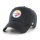 47 Brand Cap NFL 47 CLEAN UP Pittsburg Steelers Black