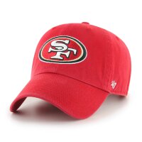 47 Brand Cap NFL 47 CLEAN UP San Francisco 49ers Red