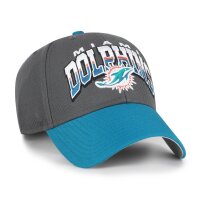 47 Brand NFL Cap Split Block 47 MVP Miami Dolphins Charcoal