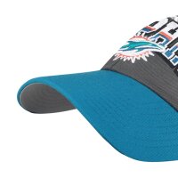 47 Brand NFL Cap Split Block 47 MVP Miami Dolphins Charcoal