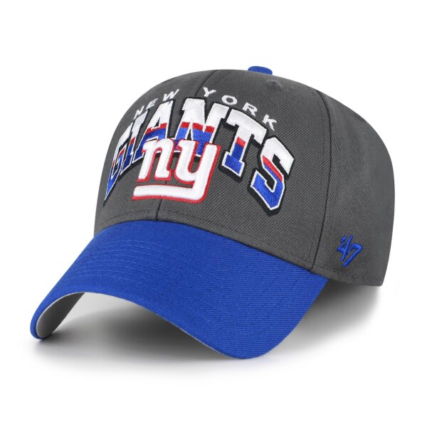 47 Brand NFL Cap Split Block 47 MVP New York Giants Charcoal