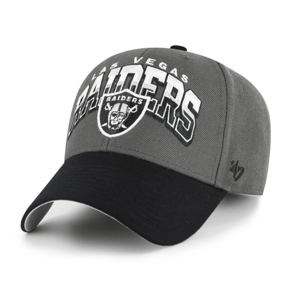 47 Brand NFL Cap Split Block 47 MVP Las Vegas Raiders Charcoal