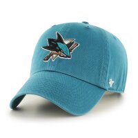 47 Brand NHL Cap 47 CLEAN UP San Jose Sharks Dark Teal