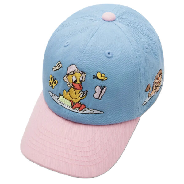 koaa - Unser Sandmännchen "Schnatterinchen Badespaß" - Polo Cap blue/pink