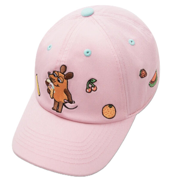 koaa - Die Maus "Früchte" - Polo Cap pink