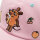koaa - Die Maus "Früchte" - Polo Cap pink