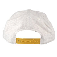 Bavarian Caps "Luchs" - Halfcurved Cap creme-meliert