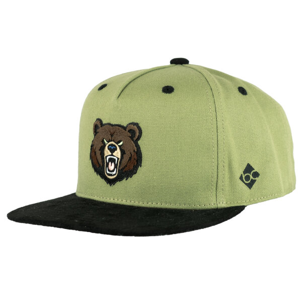 Bavarian Caps "Bär" - Snapback Cap olive
