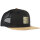 Bavarian Caps "Kreizweis" - (Maxifit Flat Cap) schwarzgrau