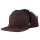 Bavarian Caps "Edelweiß: Alpenglühen" - (Winter) dunkelbraun/multi
