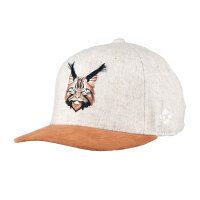 Bavarian Caps "Luchs" - Kinder Cap creme-meliert