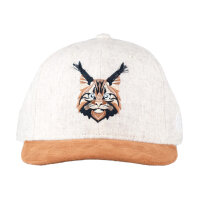 Bavarian Caps "Luchs" - Kinder Cap creme-meliert