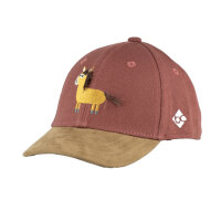 Bavarian Caps "Pferd" - Kleinkinder Cap rostrot