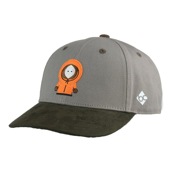 Bavarian Caps/HERONOX "Southpark: Kenny" - Halfcurved Cap grau