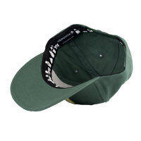 Bavarian Caps/HERONOX "Spongebob chillt" - Halfcurved Cap dunkelgrün