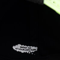 Bavarian Caps/HERONOX "Garfield: Monday Mood" - Halfcurved Cap schwarz