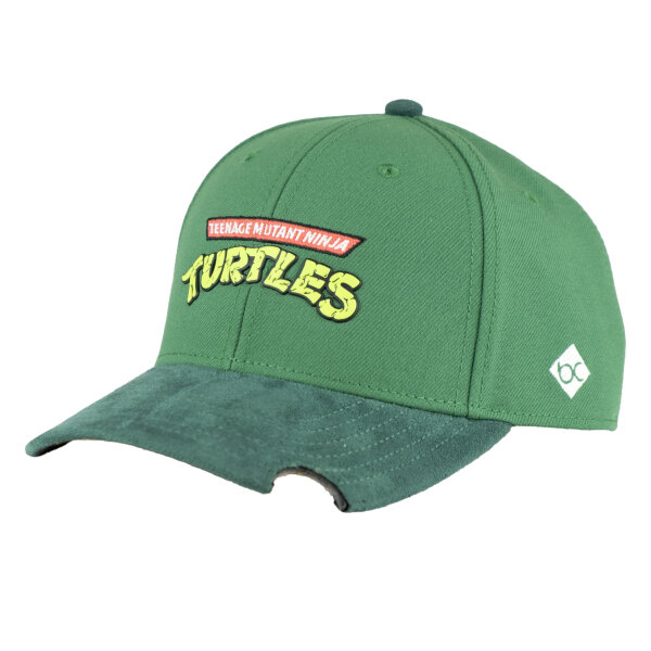 Bavarian Caps/HERONOX "Turtles: Pizzaliebe" - Halfcurved Cap turtlegrün