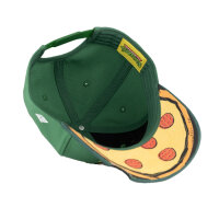 Bavarian Caps/HERONOX "Turtles: Pizzaliebe" - Halfcurved Cap turtlegrün