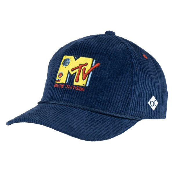 Bavarian Caps/HERONOX "MTV: Radio" - Halfcurved Cap dunkelblau