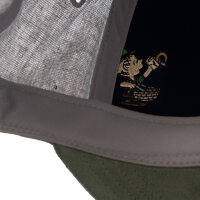 Bavarian Caps/HERONOX "Peanuts: Charlie Brown" - Snapback Cap grau