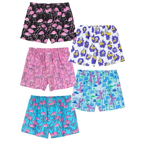 Lousy Livin 5-Pack Boxershorts Greater Animals
