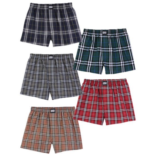 Lousy Livin 5-Pack Boxershorts Check 5 Pack William
