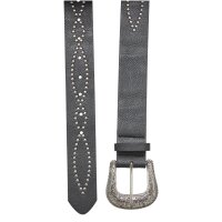 Urban Classics Synthetic Leather Western Rivet Belt