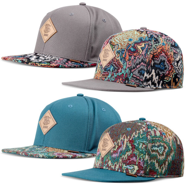 Djinns 6 Panel Snapback Cap Color Explo