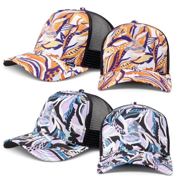 Djinns HFT Trucker Cap Flowerpattern