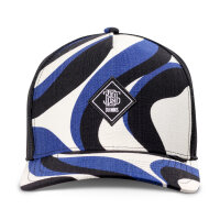 Djinns New HFT Trucker Cap 70s Bows Black/Blue