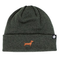 Bavarian Caps Stick-Haum / Beanie "Dackel" -...