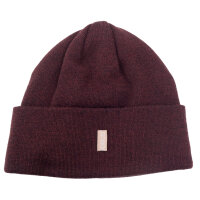 Bavarian Caps/HERONOX Stick-Haum / Beanie "Peanuts: Woodstock" - dunkelrot