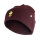 Bavarian Caps/HERONOX Stick-Haum / Beanie "Peanuts: Woodstock" - dunkelrot