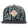 Djinns 6 Panel Snapback Cap Denim Oracle Black