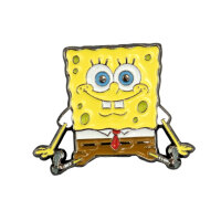 Bavarian Caps/Heronox Cap Pin / Anstecker "Spongebob...