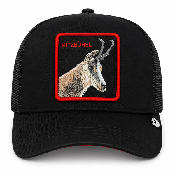 Goorin Bros. KITZ GOAT Trucker Cap Kitzbühel Black
