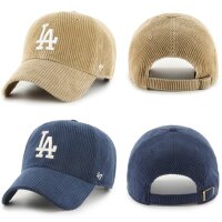 47 Brand Cap MLB Thick Cord CLEAN UP LA Dodgers One Size