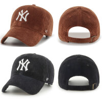 47 Brand MLB Cap Thick Cord CLEAN UP New York Yankees One...