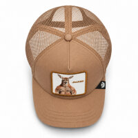 Goorin Bros. OG Trucker Cap Core Mesh Jacked Kangaroo Tan
