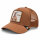 Goorin Bros. OG Trucker Cap Core Mesh Jacked Kangaroo Tan