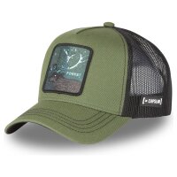 CAPSLAB Trucker Cap - X FANTASTIC BEASTS FOREST Olive/Black