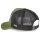 CAPSLAB Trucker Cap - X FANTASTIC BEASTS FOREST Olive/Black