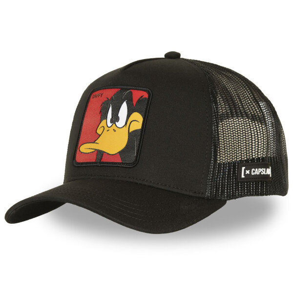 CAPSLAB Trucker Cap - X LOONEY TUNES DAFFY Black