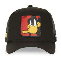 CAPSLAB Trucker Cap - X LOONEY TUNES DAFFY Black