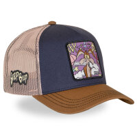 CAPSLAB Trucker Cap - X LOONEY TUNES WILL E COYOTE 3-Tone