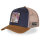CAPSLAB Trucker Cap - X LOONEY TUNES WILL E COYOTE 3-Tone