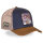 CAPSLAB Trucker Cap - X LOONEY TUNES WILL E COYOTE 3-Tone