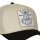 CAPSLAB Premium Trucker Cap - X LOONEY TUNES BUGS BUNNY Sand/Black